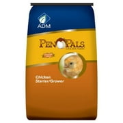 ADM Alliance Nutrition 70009AAA46 25 lbs. Chicken Starter-Grower Non-Medicated Crumble Feed