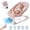 Pink, variant on Pamo Babe Baby Swing for Newborns,5 Speeds swing modes,Canopy,Mosquito Net(Pink)