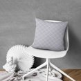 thumbnail image 4 of Set Of 4 Purple Geometry Pillow Covers 20x20 Inch Linen Decorative Square Throw Pillow Covers for Living Room Sofa Couch Decoration, 4 of 6
