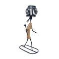thumbnail image 1 of Candelabro En Forma De Niña Candelabro Decorativo Candelero De Hierro Exquisito Candelabro De Carácter Abstracto Con Cuerda De Cáñamo Marco Desmontable Para Dormitorio Oficina Cafetería matsuzay HA027794-05, 1 of 5