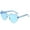 Blue, variant on Citystore Women Sunglasses UV Protection Cute Heart Shape Transparent Outdoor Eyewear for Travel Gifts