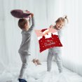 thumbnail image 3 of Cateissary Funda de almohada de 2 uds., funda de almohada con estampado de elementos de Papá Noel de Navidad, decoración lavable para sofá, funda de Kits de decoración para fiestas B-06729 Cateissary HA007819-29, 3 of 6