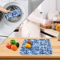 thumbnail image 4 of Ryvnso Anchors Camouflage Dish Drying Mat for Kitchen Countertop 18x24 Large Dish Pad Drainer Rack Dish Sink Mats, 4 of 7