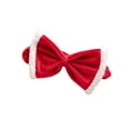 thumbnail image 3 of goowrom Robe de Noël en Velours et Maille pour Fille avec Bandeau, 3 of 9