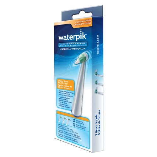 Interdental Brush Heads, 3 ea, Replacement Brush Heads for the Waterpik SR1000 and SR3000 Power