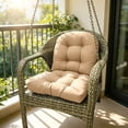thumbnail image 4 of Rattan Chair Seat Cushion Pad For Garden Patio Sofa, 4 of 6