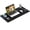 31.5x15.75"Magnetic Calculator NO RGB-Black, variant on Mouse Pad With Phone Holder Wireless Charging Desk Mat Rgb Gaming Mousepad Home Office Large Ultra-smooth Surface Non-slip Base Waterproof Wavy Black