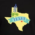 thumbnail image 3 of CafePress - Texas State Outline Bluebonnet Flower T Shirt - Men's Fitted T-Shirt, 3 of 4