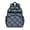 Blue and Black, variant on Purple and Black Checkered Pattern Backpack for School, Cute School Bag with Adjustable Shoulder Straps and Padded Back, 15.25"x11.5"x5.25"