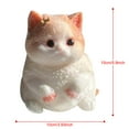 thumbnail image 3 of Qiweii Kitty Plush Toy Super Soft Stress Relief Sensory, 3 of 3