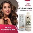 thumbnail image 5 of Wella Color Cream Permanent Gel Hair Color - 2 oz ( 4N/411 Medium Brown ) and Cream Peroxide Developer 30 Volume - 4 fl. oz, 5 of 5