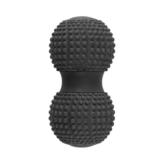 Unique Bargains 1 Pc Comfortable Peanut Fascia ball 5.12"x2.56" Black