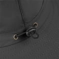 thumbnail image 3 of Jessboyy Men Sun Hats with Neck Flap Summer Sun Protection Bucket Hat with 2 Solar Fans Cooling Wide Brim Hat for Men for Work Outdoor Hiking Dark Gray, 3 of 5