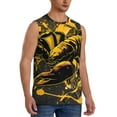 thumbnail image 3 of Salouo Urban Graffiti Scorpion Illustration Pattern Men's Sleeveless T Shirts,Men's Regular-Fit Tank Top Sports Shirt for Men Sleeveless Tank Shirt -XX-Large, 3 of 6