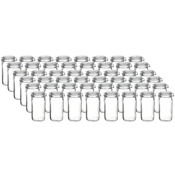 Bormioli Rocco 1.5L Swing Top Fido Canning Jar | Set of 48