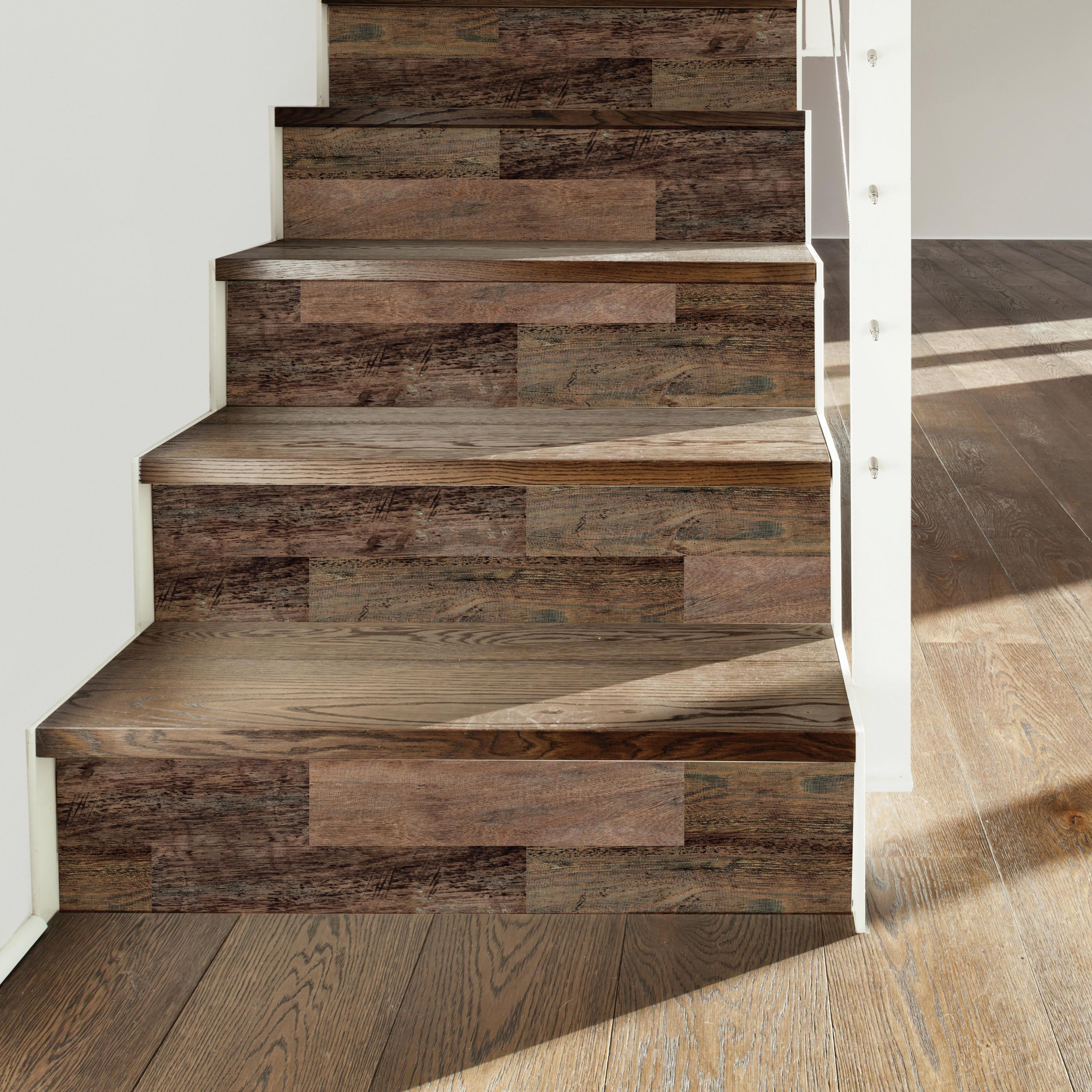 RoomMates Barn Wood Plank Peel and Stick Giant Wall Decals