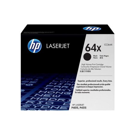 UPC: 0883585007608 | HP 64X (CC364X) Toner Cartridge  Black High Yield
