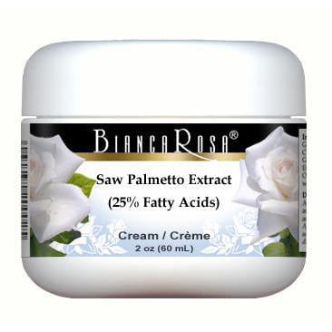 Extrait Saw Palmetto (25% d'acides gras) Crème (2 oz, ZIN: 514320)