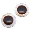 thumbnail image 5 of Dark Brown Human Inspired Glass Eyes with Whites, 5 of 9