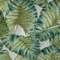 thumbnail image 3 of The HomeCentric Decorative Designer Handmade Bed Runner With 2 Decorative Throw Pillow Cover, 90 x 18 Inch Designer King Size Bed Scarf in Printed Linen & Embroidery Bed Linen - Tropical Feeling, 3 of 4