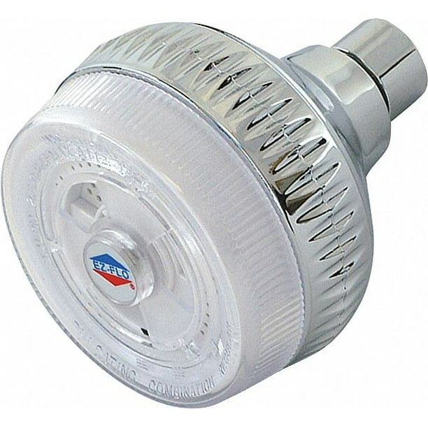 EzFlo Eastman Pulsating Shower Head,Bulb,2.5 gpm 15027