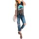 thumbnail image 4 of Sudadera Good Vibes para mujer, sudaderas con capucha sueltas informales, cuello redondo, camisetas de manga larga, camisetas BANYUO Electrónica, 4 of 6