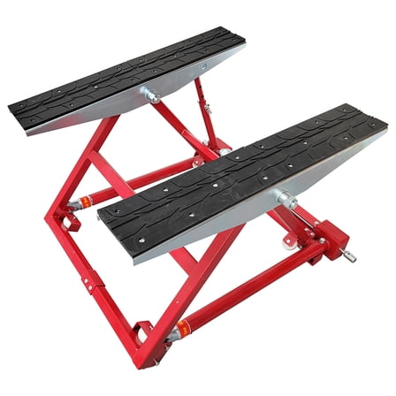 Portable Adjustable Tilting Lift Automobile Repair Shop Scissor Lift 3306lb Load Capacity