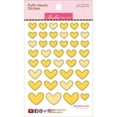 Puffy Heart Stickers Bell Pepper Mix