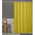 thumbnail image 6 of S4Sassy Yellow Columbine Star Floral Printed Bathroom Curtain Waterproof Shower Drapes-60 x 70 Inch, 6 of 6