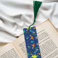 thumbnail image 6 of Kdxio Dinosaur In Space Print Metal Tassel Bookmarks,Perfect Gift for Art Lovers and Bookworms Metal Bookmarks for Women, 6 of 8