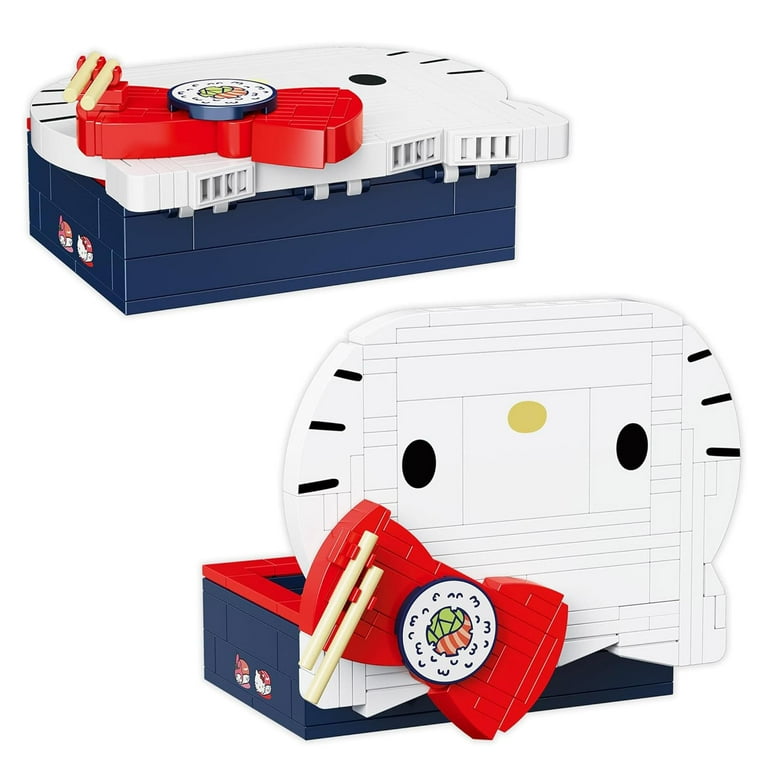 Brickcraft Hello Kitty Bento Box, 191 Piece Building Set, Sanrio