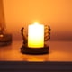 thumbnail image 5 of Portavelas con forma de mano esquelética, portavelas gótico, decoración, portavelas de resina con forma de manos esqueléticas, portavelas de Halloween, dedo de bruja, para el hogar, 5 of 8