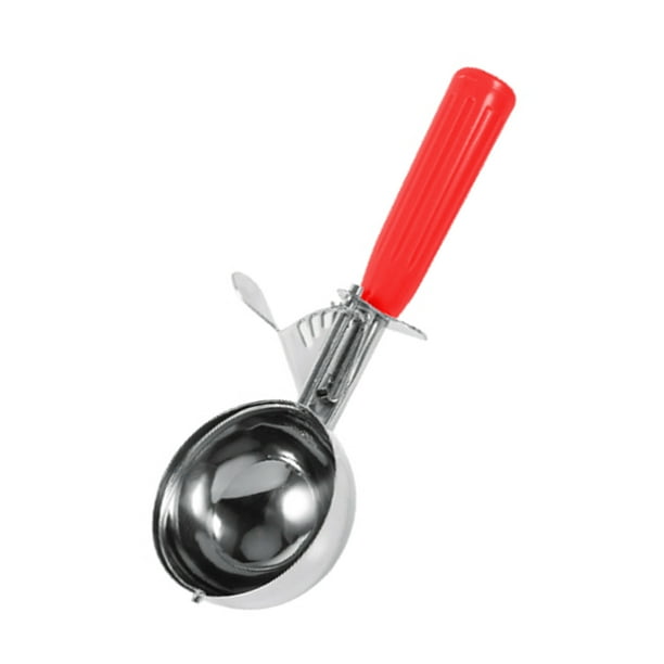 Ice Cream Scoop With Trigger Lever And Comfort Grip Handle