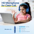 thumbnail image 2 of Auriculares EarFun Kids con cable y micrófono con límite de volumen de 85/94 dB, 2 of 8