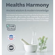 Healths Harmony Advanced Irish Sea Moss with Bladderwrack, Burdock Root, and Black Pepper, 60 Caps