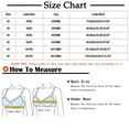 thumbnail image 3 of SMihono Trendy Women鈥榮 Plus Size Adjustable Bralettes Comfort Breathable No Underwire Bras Thin Lace Push-Up Underwear Brassiere Red 38, 3 of 4