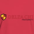 thumbnail image 3 of CafePress - Delta Chi Fraternity Full Color Logo T Shirt - Women's Traditional Fit Dark T-Shirt, 3 of 4
