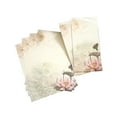 thumbnail image 2 of JWshufel Vintage Style Stationery Set Includes 2 Envelopes and 4 Writing Papers for Invitations Birthday Wedding and Business Use Retro Design with Beautiful Patterns 5.3 oz 1.2oz, 2 of 6