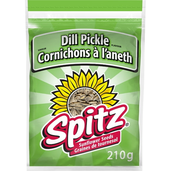 Spitz Dill Pickle Sunflower Seeds, 210g