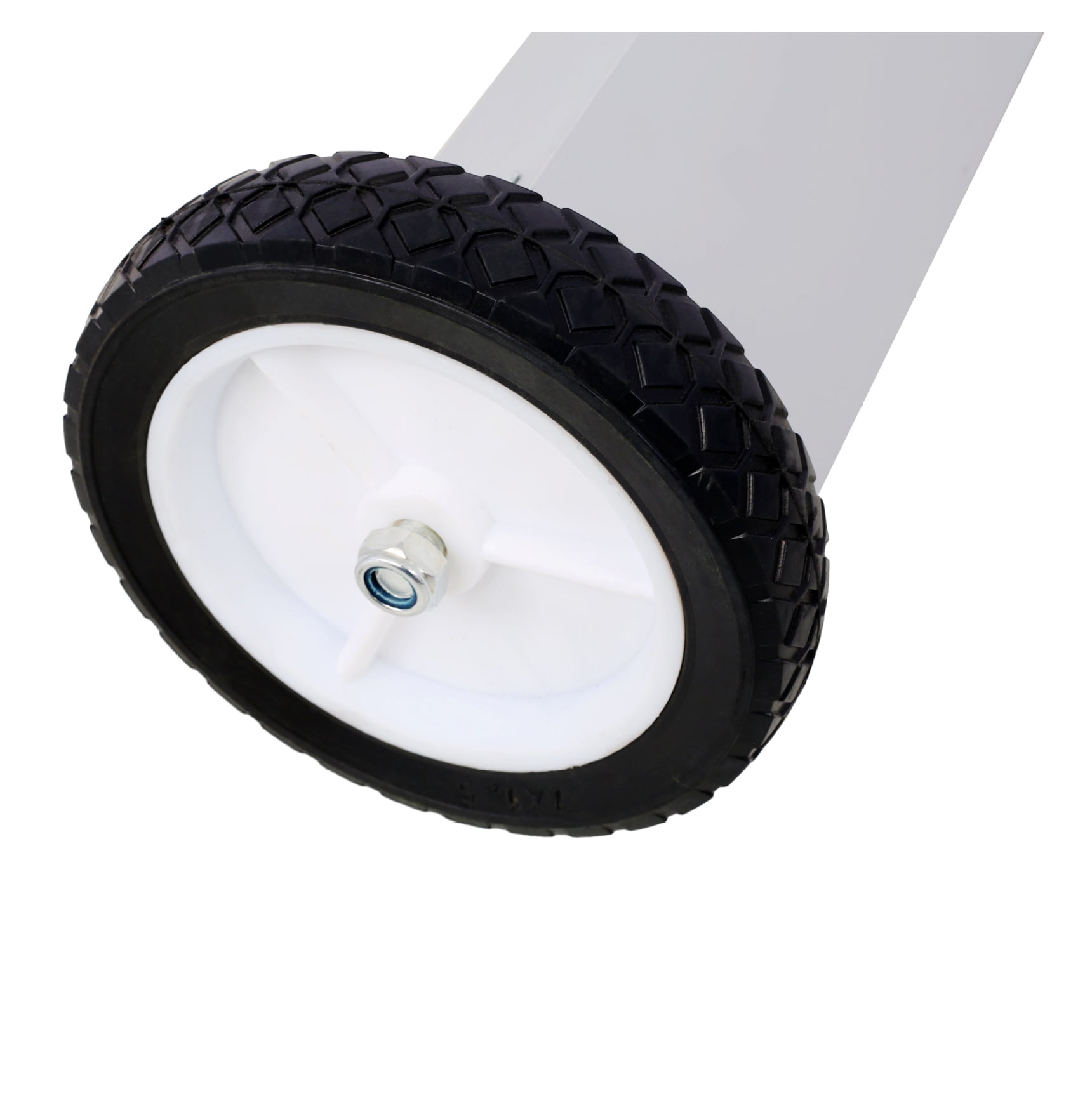 Magnetic Sweeper 24 Inch, Rolling Pick Up Tool for Screws, Heavy Duty Metal Detector with Release
