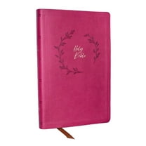 KJV Holy Bible: Value Ultra Thinline, Pink Leathersoft, Red Letter, Comfort Print: King James Version, (Hardcover)