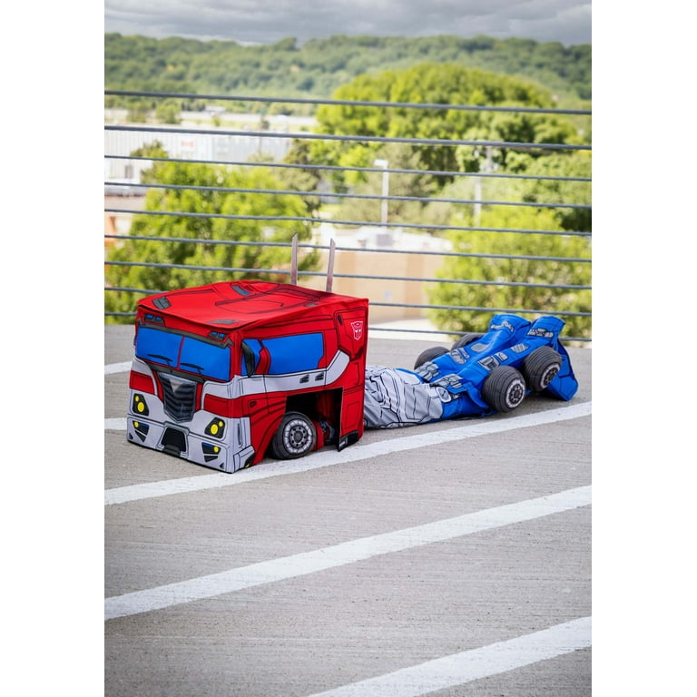 DISGUISE 104919L Optimus Prime Muscle, Bambini, Costumi, Blu e Rosso, S