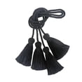 thumbnail image 5 of Curtain Pull Cords Fixing Ropes with Decorative Rings 2PCS Curtain Accessories for Window Blind, 5 of 5