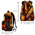 thumbnail image 2 of Lightweight Backpack Thanksgiving Corn School Bag Travel Laptop Daypack for Men Women Casual Rucksack, 2 of 6