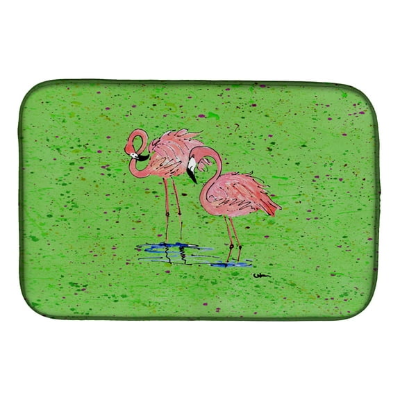 Flamingo Dish Drying Mat