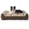 thumbnail image 1 of Cama ortopédica para perros Bedsure, grande, 97 cm, impermeable, de felpa, 1 of 9