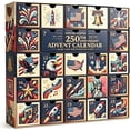 thumbnail image 2 of 2026 USA 250th Anniversary Edition Advent Calendar Birthday Gifts for Adults 4th of July Decorations, 2 of 5