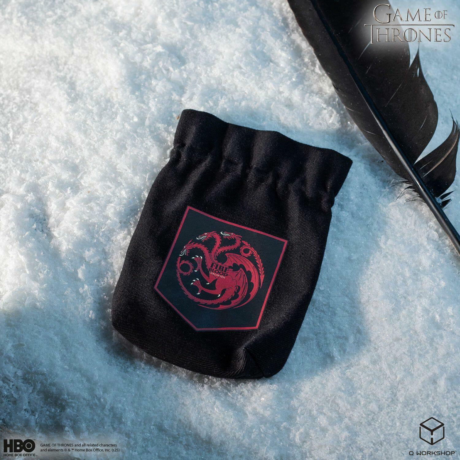 Game of Thrones Dice Pouch: Targaryen