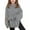 Grey, variant on Fgnfyis Girls Hooded Sweatshirt Long Sleeve Pullover with Thumb Holes Hoodie with Hem Soft Comfortable Outerwear Pink 11-12 Years
