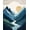 Blue, Pattern 6, variant on ODIKA 4' x 6' Machine Washable Non-Slip Area Rug, Scandinavian Birch-Tree High Traffic Rug, Brown, 282266